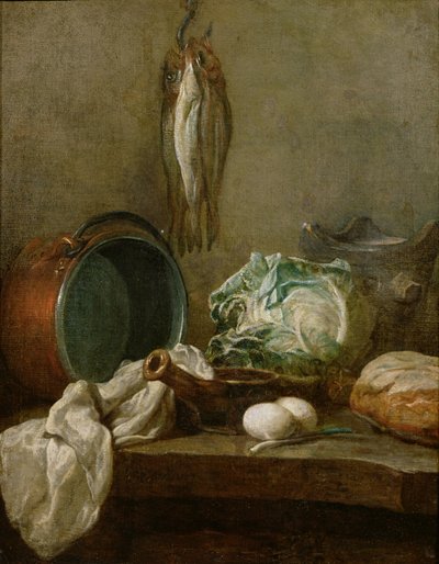 Still Life by Jean Baptiste Simeon Chardin